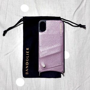 2/$30 💜 iPhone 10 / X Bandolier Wallet Case 🩶 Orchid Grey-Purple *No Strap*